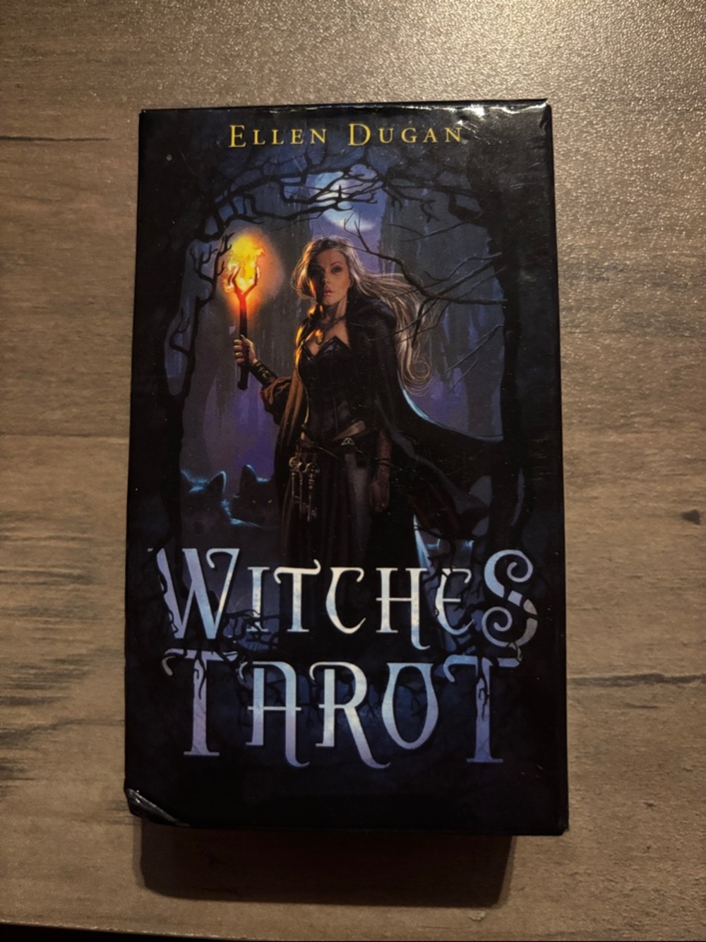 Witches Tarot Deck by Ellen Dugan - Purple & Black Artwork